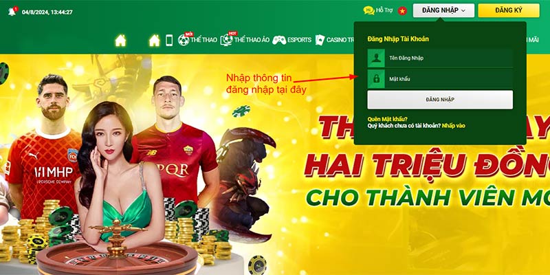 Hướng dẫn đăng nhập FB88 chi tiết, dễ thực hiện